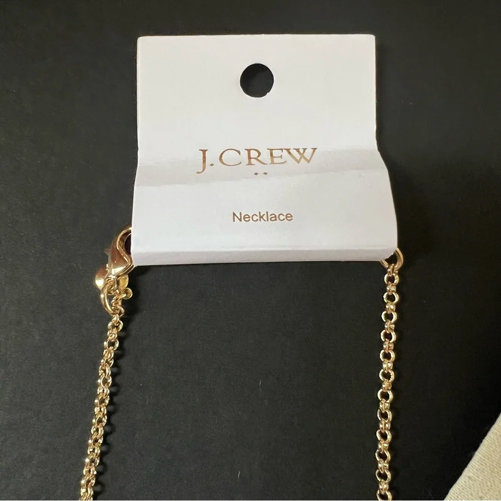 J. Crew Factory Crystal Statement Necklace NWT